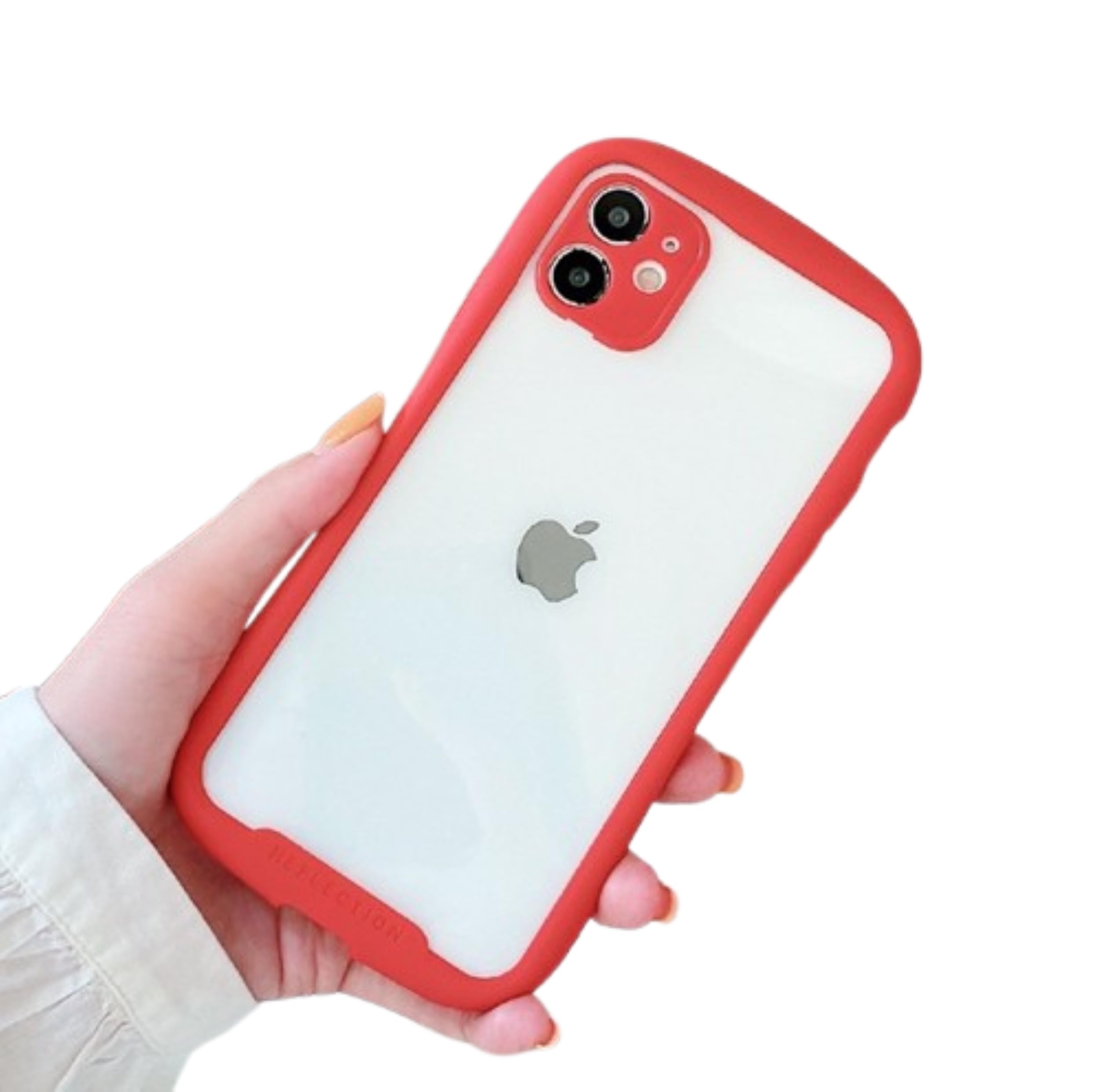 Amazon.co.jp: 推しカラー、風水兼用 スマホケース iPhoneケース 透明